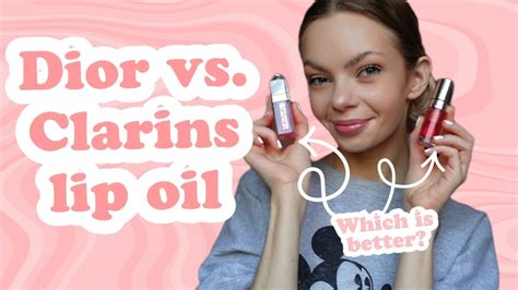 is clarins lip oil better than dior|Clarins Lip Oil vs Dior .